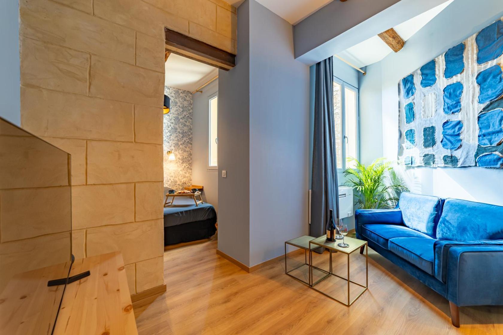 Apartment Le Bleu Jean Denim Arenes - Nuit A *